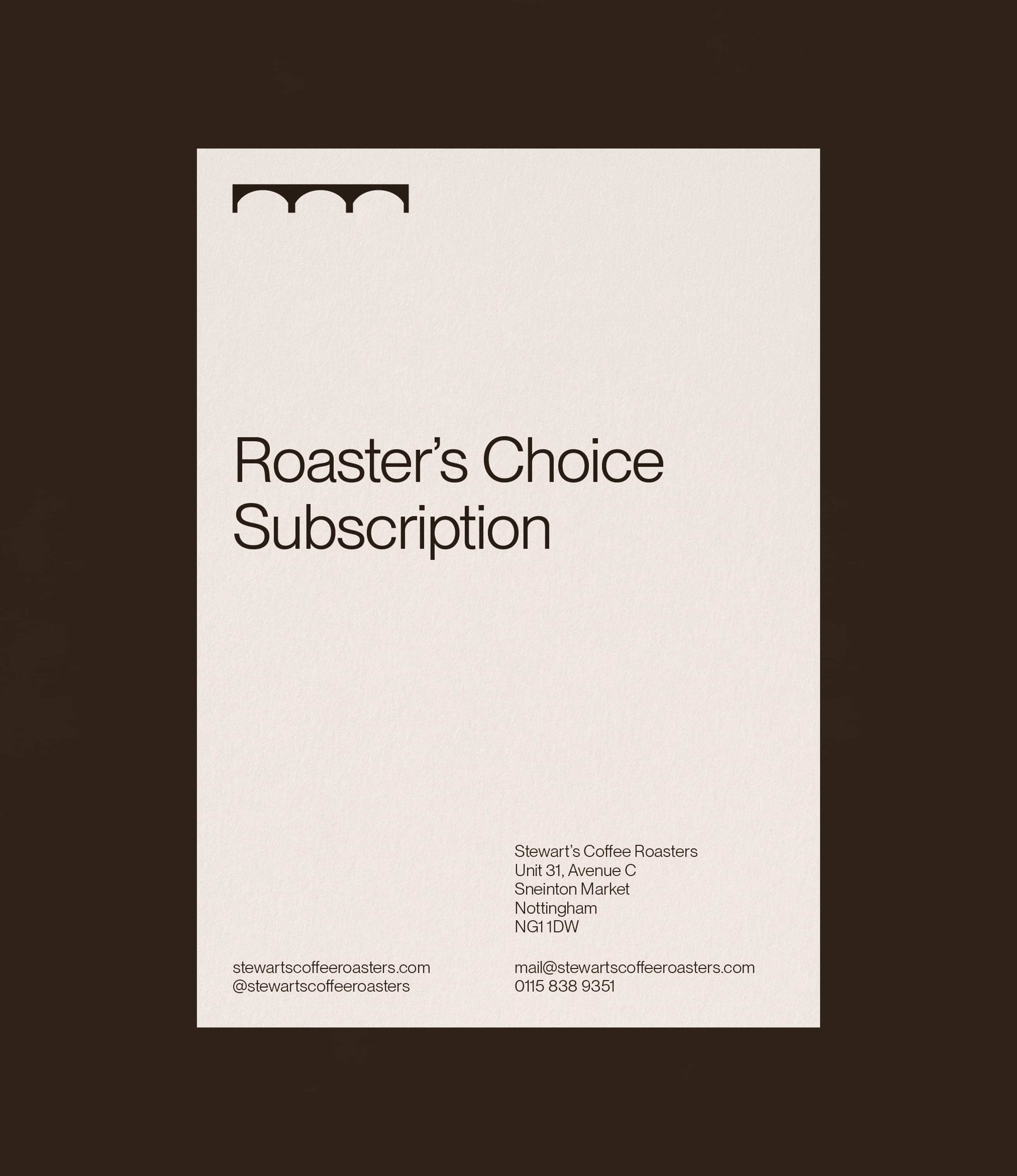 Roaster's Choice Subscription